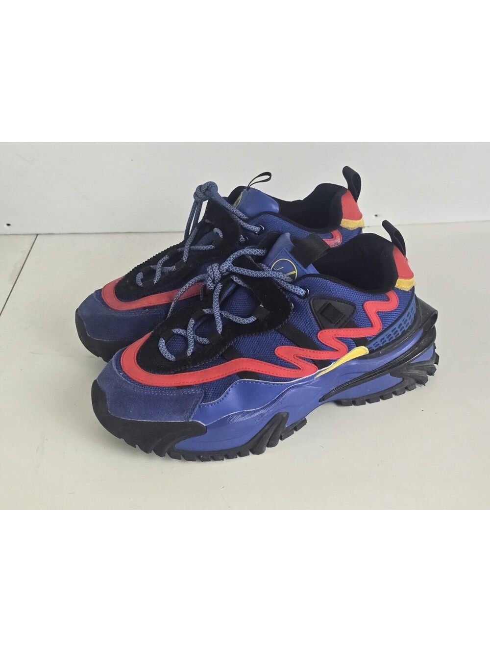 Men's Javi ACHIEVE BLUE /YELLOW /Red Size 10.5